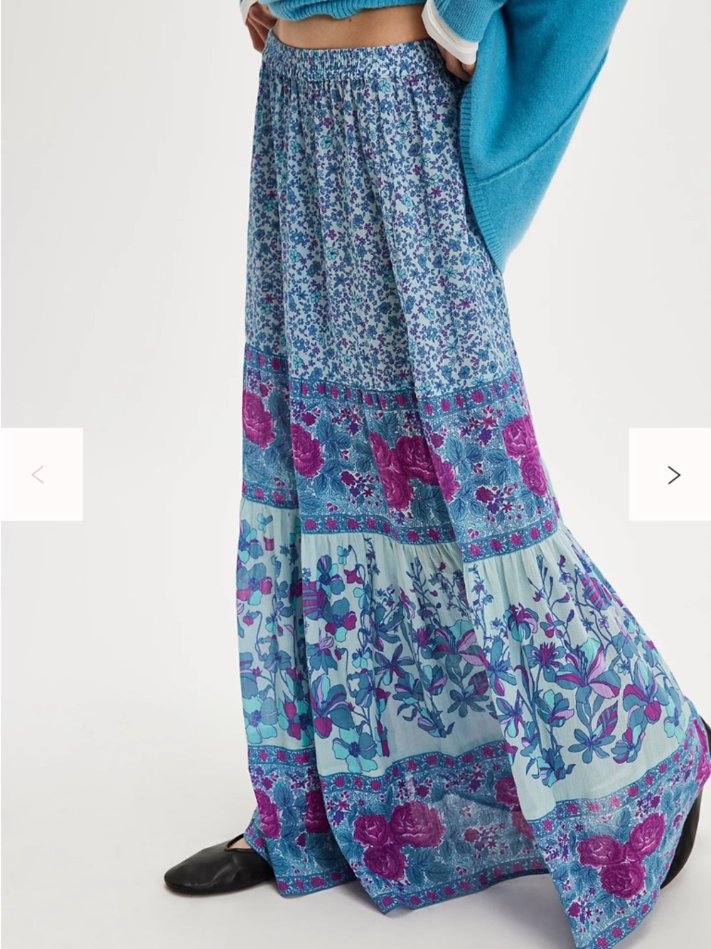 NWT SPELL Plus Love Jetty Maxi Skirt 3XL